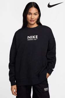 Nike Black Crew Neck Logo Backprint Sweatshirt (467285) | 92 €