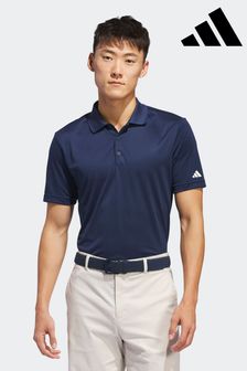 adidas Golf Black Performance Primegreen Polo Shirt