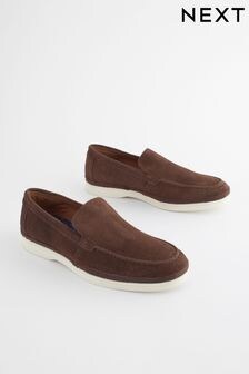 Brown Suede Loafers (467520) | $74