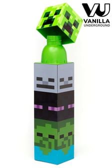 Vanilla Underground Minecraft Boys Square Mobs Screw Water Bottle