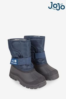 JoJo Maman Bébé Navy Alpine Snow Boots (468392) | €48