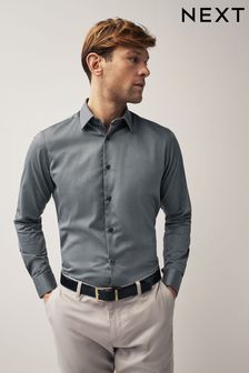 Mens slim fit shirts top