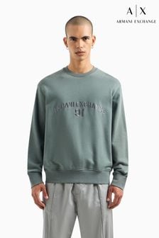 Armani Exchange Green Varsity Logo Sweatshirt (469585) | 199 €