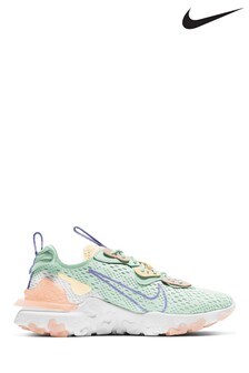 Nike Green/Pink React Vision Trainers