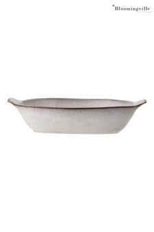 Bloomingville Grey Sandrine Stoneware Serving Bowl (470026) | $176