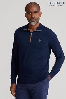 Polo Golf by Ralph Lauren Half Zip Logo Sweatshirt