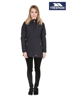 Черная куртка из ткани софтшел Trespass Kristen (470443) | €44