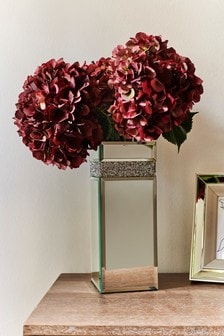 Vase Harper en verre effet miroir (470608) | €33