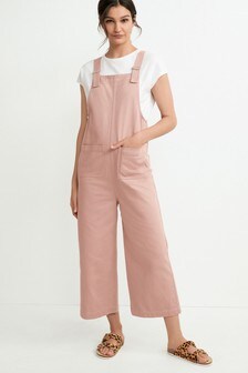 Pink Twill Dungarees (470881) | ₪ 98