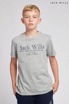 Tricou pentru băieți Jack Wills gri (471487) | 107 LEI