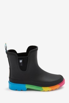 Black/Rainbow Chelsea Wellies (471861) | $33 - $38