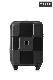 Schwarz - Tripp World Handgepäck-Koffer mit 4 Rollen, 55 cm (473118) | 80 €