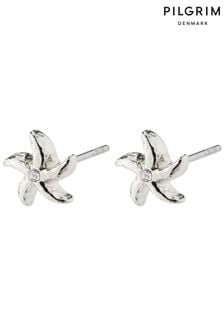 Argintiu - Pilgrim Oakley Recycled Starfish Earrings (473613) | 119 LEI