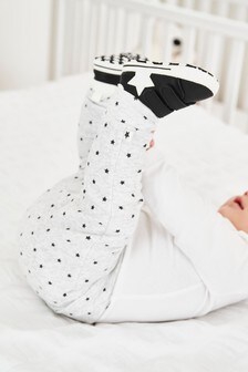 Double Strap Star Pram Shoes (0-24mths)