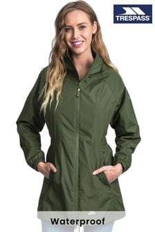 Zielony - Trespass Daytrip Waterproof Jacket (473754) | 315 zł