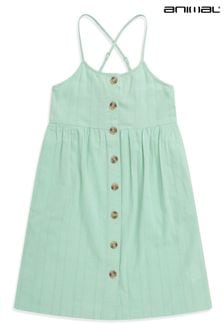 فستان عضوي أخضر للأطفال Harper من Animal (473853) | 13 ر.ع