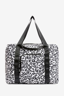 Animal Print Holdall Foldaway Handbag (475060) | ₪ 46
