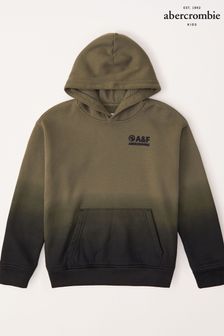 Sweat à capuche Abercrombie & Fitch Green Imagery graphique (475822) | €23