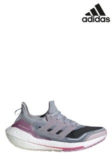 adidas Silver Ultraboost 21 COLD.RDY Trainers (476057) | $242