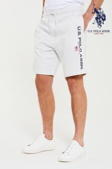 U.S. Polo Assn. Light Grey Marl USPA Sport Shorts