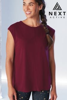 Berry Red Next Active Sports Yoga T-Shirt (477246) | CA$29