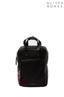 Oliver Bonas Mami Laptop Black Backpack (477344) | SGD 111