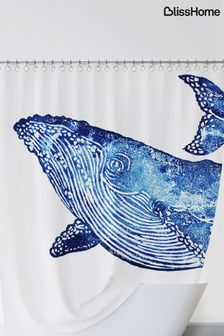 BlissHome Blue Creatures Whale Shower Curtain (477427) | €36