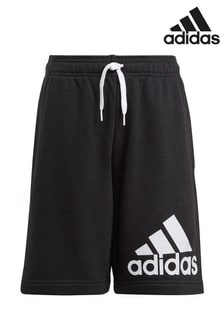 שחור - מכנסיים קצרים עם לוגו של adidas (477511) | ‏84 ₪