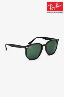 Czarny - Sześciokątne okulary przeciwsłoneczne Ray-ban (477672) | 910 zł