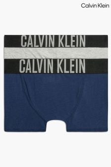 Niebieski - Calvin Klein Intense Power Boys Trunks 2 Pack (477683) | 175 zł