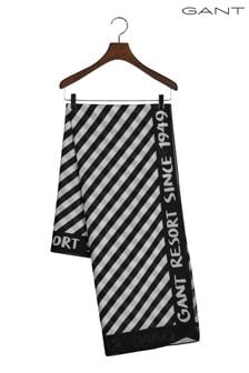 Gant Striped Cotton Silk Black Sarong (478045) | 156 €