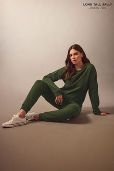 Zelena - Long Tall Sally hlače za prosti čas z manšetami (478382) | €27