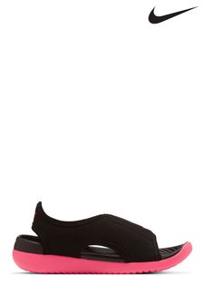 Nike Sunray Adjust 5 Junior Black/Pink Swim Shoes (478961) | €13