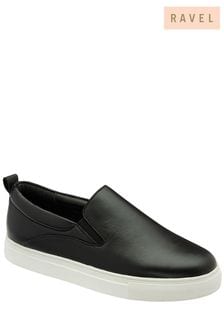 Ravel Leather Slip-Ons Trainers