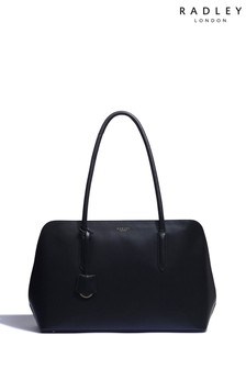 Radley London Black Liverpool Street 2.0 Large Zip Top Workbag (480484) | $628