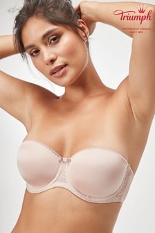 Triumph® Nude Beauty Wired Padded Strapless Bra (480846) | ￥6,030