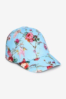 Casquette à fleurs (3 mois - 6 ans)