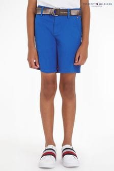 Tommy Hilfiger Blue Belted Chino Shorts (481670) | €32 - €36