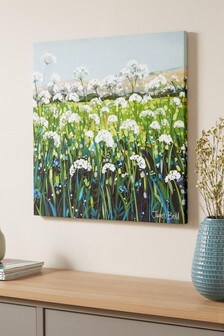 ציור 'Cow Parsley' על קנבס של Janet Bell מקולקציית האמנים