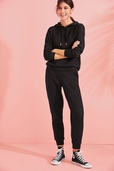 Pantalon de jogging en tissu gaufré