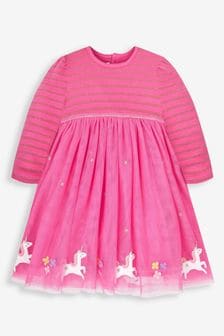 Fucsia - Jojo Maman Bébé Unicorn Party Dress (483349) | 57 €