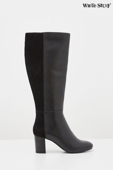 White Stuff Black Harper Heeled Long Boots (483759) | 56 €