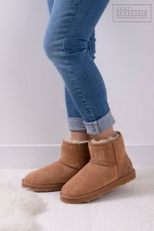 Just Sheepskin™ Brown Ladies Mini Classic Boots (483763) | 136 €