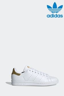 Weiß/gold - adidas Originals Stan Smith Turnschuhe (484718) | 133 €