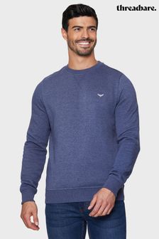 Mittelblau - Threadbare Sweatshirt mit Rundhalsausschnitt (484893) | 31 €