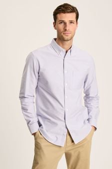 Joules Oxford Purple Classic Fit Shirt (486093) | $68