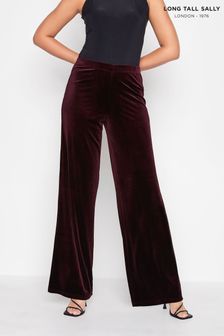 Long Tall Sally Velours-Hose mit weitem Bein (486978) | 28 €