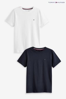 Lot de 2 t-shirts Tommy Hilfiger bleus (486995) | €29