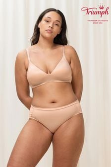 Triumph Neutral Beige Body Make-Up Soft Touch Non Wired Padded Bra (486997) | ₪ 177