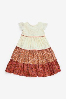 Mix Print Dress (3mths-7yrs)